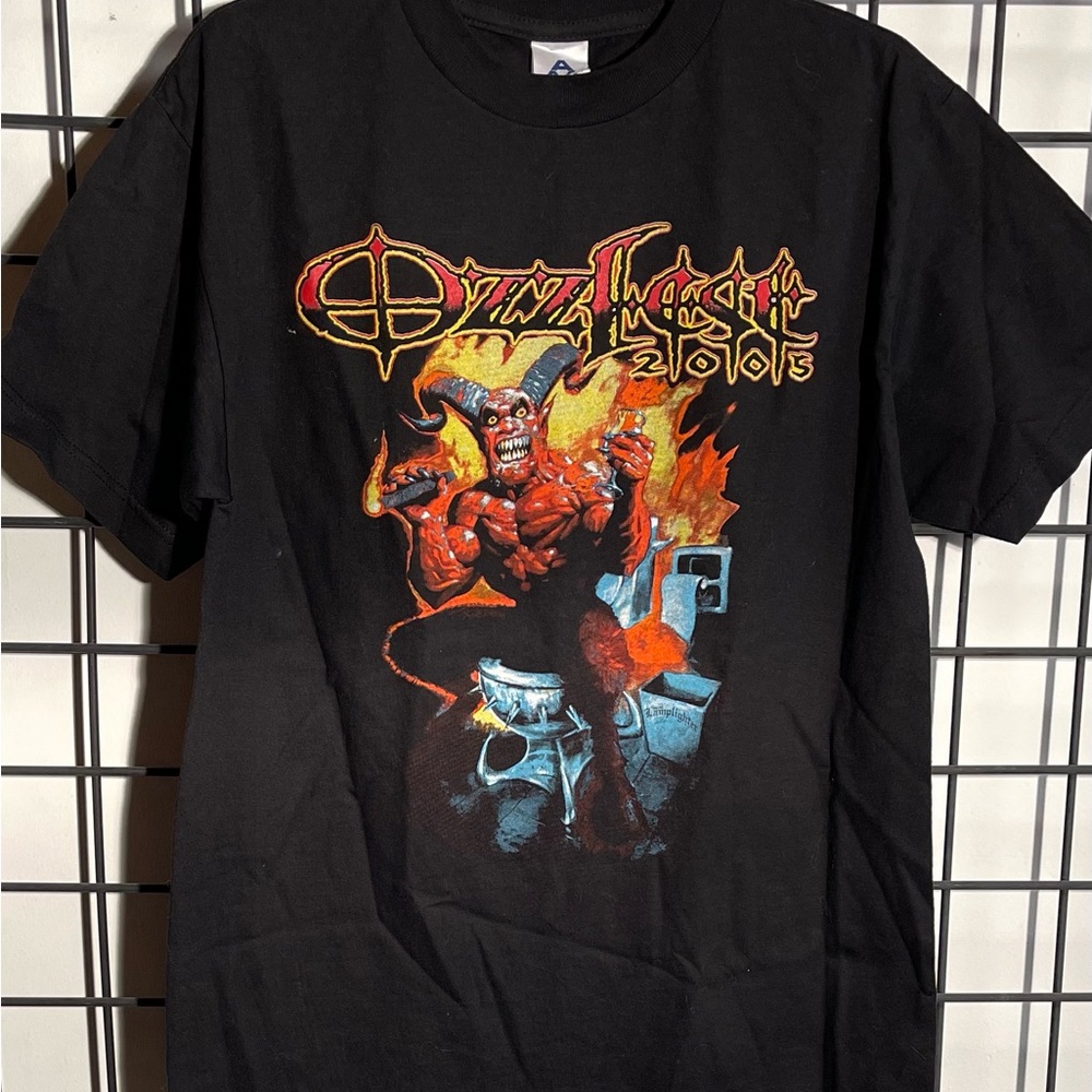 Vintage 2003 Ozzfest Concert T-Shirt – Official Ozzy Osbourne Heavy Metal Demon